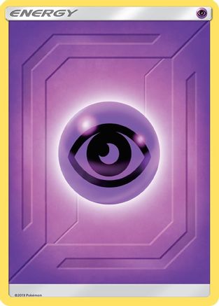 Psychic Energy (2019 Unnumbered) () [SM - Team Up] Reverse Holofoil