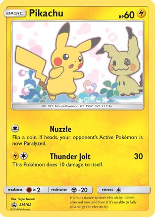Pikachu - SM162 (SM162) [SM Promos] Holofoil