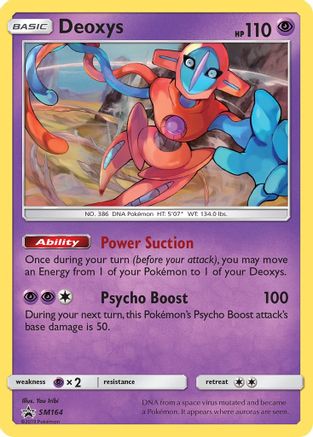 Deoxys - SM164 (SM164) [SM Promos] Holofoil