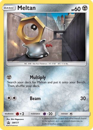 Meltan - SM177 (SM177) [SM Promos] Holofoil