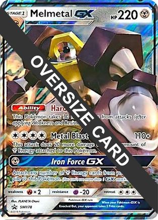 Melmetal GX - SM178 (SM178) [Jumbo Cards] Holofoil