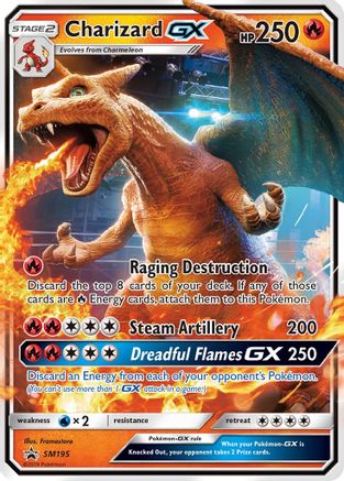 Charizard GX - SM195 (SM195) [SM Promos] Holofoil