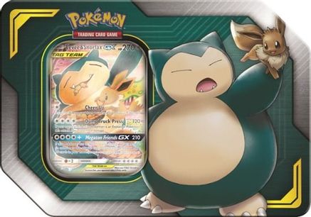 Pokemon TAG TEAM Tin [Eevee & Snorlax GX]