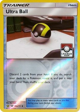 Ultra Ball - 68a/73 (League Cup) (68a) [League & Championship Cards] Reverse Holofoil