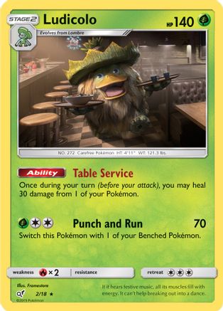 Ludicolo (2) [Detective Pikachu] Holofoil