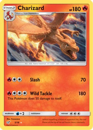 Charizard (5) [Detective Pikachu] Holofoil