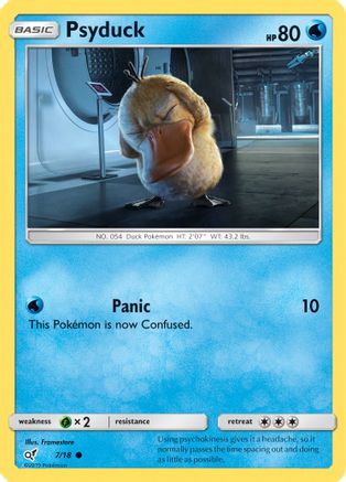 Psyduck (Holo Common) (7) [Detective Pikachu] Holofoil