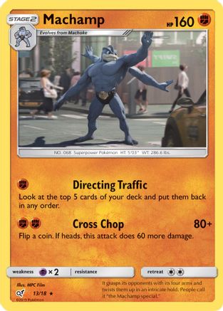 Machamp (13) [Detective Pikachu] Holofoil