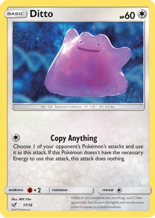 Ditto (17) [Detective Pikachu] Holofoil