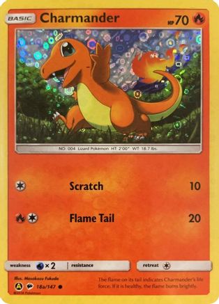 Charmander - 18a/147 (General Mills Promo) (18a) [Miscellaneous Cards & Products] Holofoil