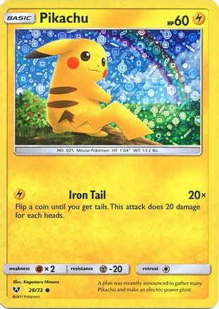 Pikachu - 28/73 (General Mills) (28) [Miscellaneous Cards & Products] Holofoil