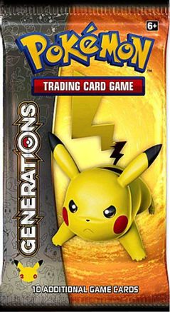 Pokemon Generations Booster Pack