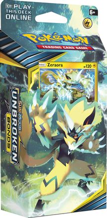 Pokemon Unbroken Bonds Lightning Loop Theme Deck - [Zeraora]