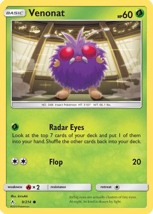 Venonat (9) (9) [SM - Unbroken Bonds]