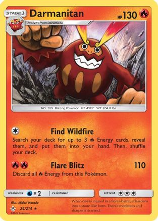 Darmanitan (24) [SM - Unbroken Bonds]