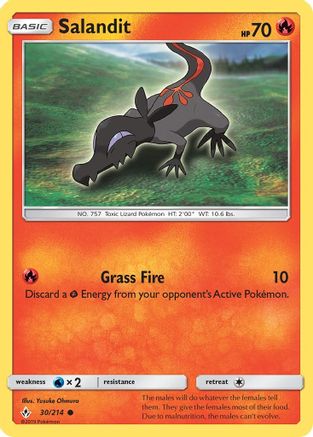 Salandit (30) [SM - Unbroken Bonds] Reverse Holofoil