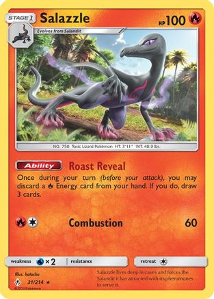 Salazzle (31) [SM - Unbroken Bonds]