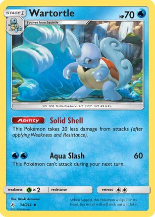 Wartortle (34) [SM - Unbroken Bonds]