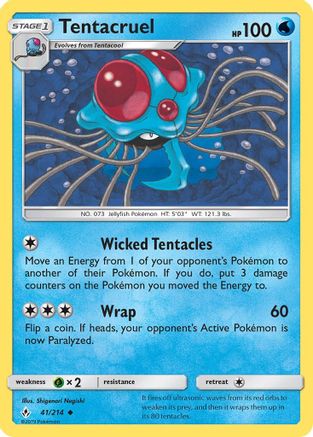 Tentacruel (41) [SM - Unbroken Bonds]