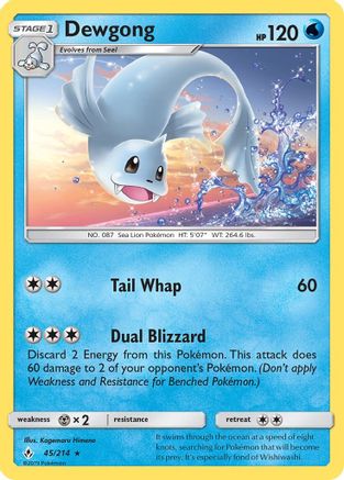 Dewgong (45) [SM - Unbroken Bonds]