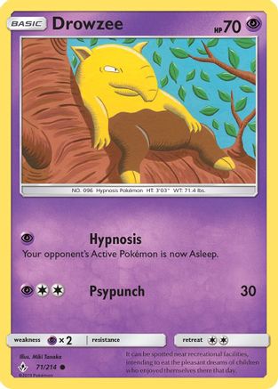 Drowzee (71) [SM - Unbroken Bonds]