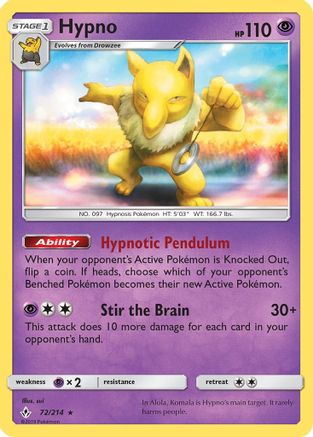 Hypno (72) [SM - Unbroken Bonds]