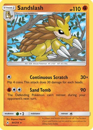 Sandslash (84) [SM - Unbroken Bonds]