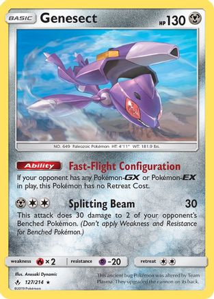 Genesect (127) [SM - Unbroken Bonds]
