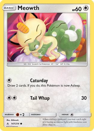Meowth (147) [SM - Unbroken Bonds]