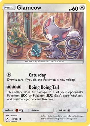 Glameow (159) [SM - Unbroken Bonds]