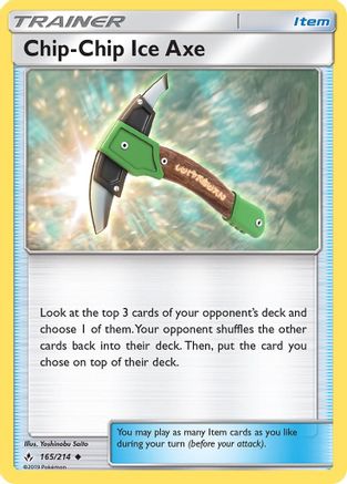 Chip-Chip Ice Axe (165) [SM - Unbroken Bonds]