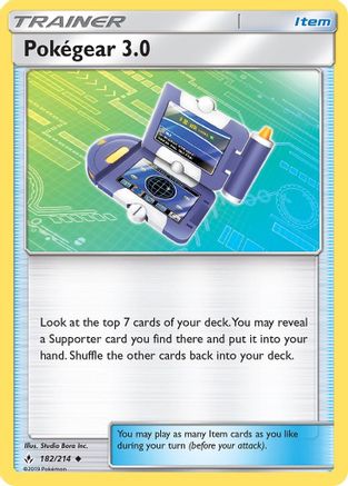 Pokegear 3.0 (182) [SM - Unbroken Bonds] Reverse Holofoil
