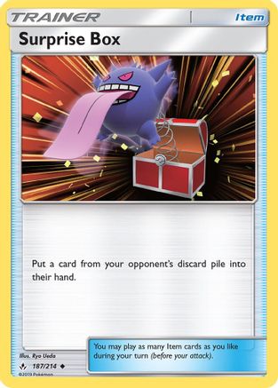 Surprise Box (187) [SM - Unbroken Bonds] Reverse Holofoil