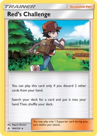 Red's Challenge - 184/214 (SM - Unbroken Bonds) (184) [Deck Exclusives]