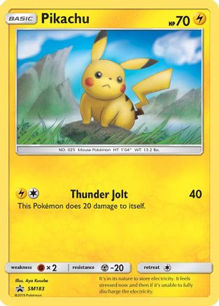 Pikachu - SM183 (SM183) [SM Promos] Holofoil