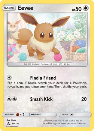 Eevee - SM184 (SM184) [SM Promos] Holofoil