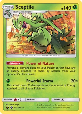 Sceptile - 10a/168 (10a) [Alternate Art Promos] Holofoil