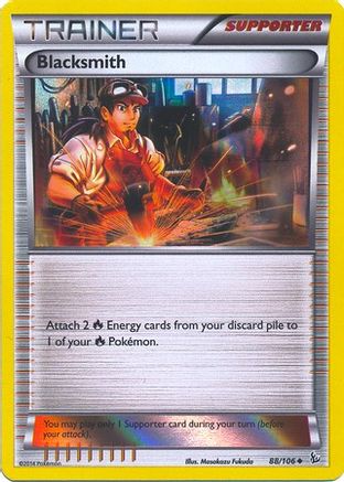 Blacksmith - 88/106 (Sheen Holo) (88) [Miscellaneous Cards & Products] Reverse Holofoil