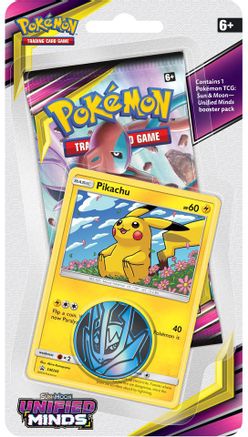 Pokemon Unified Minds Single Pack Blister [Pikachu]