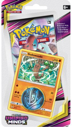 Pokemon Unified Minds Single Pack Blister [Sudowoodo]