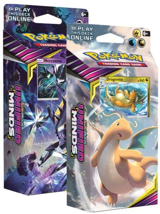 Pokemon Unified Minds Theme Deck [Set of 2]