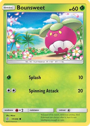 Bounsweet (17) [SM - Unified Minds] Reverse Holofoil