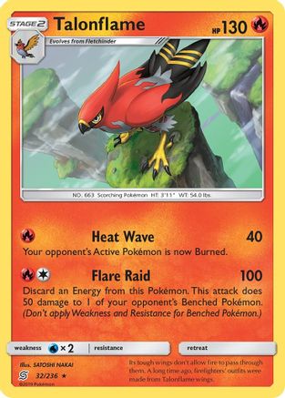 Talonflame (32) [SM - Unified Minds]