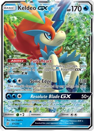 Keldeo GX (47) [SM - Unified Minds] Holofoil