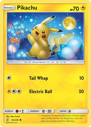 Pikachu (56) (56) [SM - Unified Minds] Reverse Holofoil