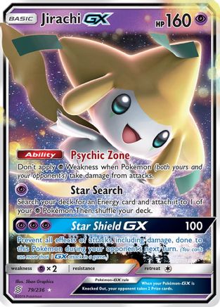 Jirachi GX (79) [SM - Unified Minds] Holofoil