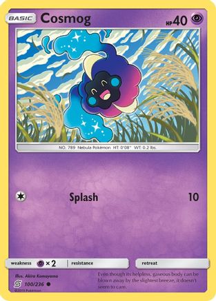 Cosmog (100) [SM - Unified Minds] Reverse Holofoil