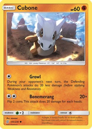 Cubone (105) [SM - Unified Minds]