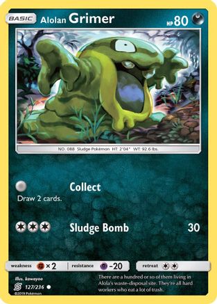 Alolan Grimer (127) [SM - Unified Minds] Reverse Holofoil