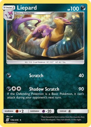Liepard (136) [SM - Unified Minds]